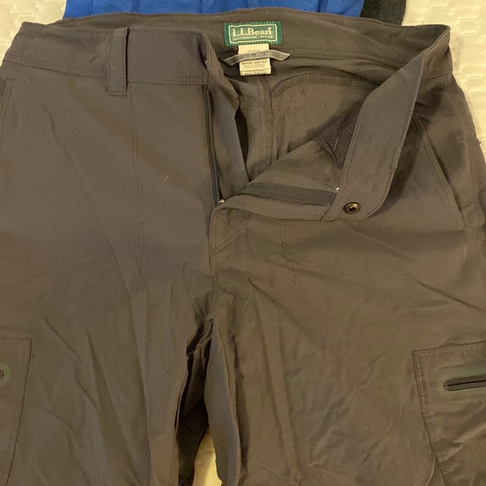 Zip off LL Bean pants